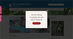 Desktop Screenshot of payatasbaptistchurch.org